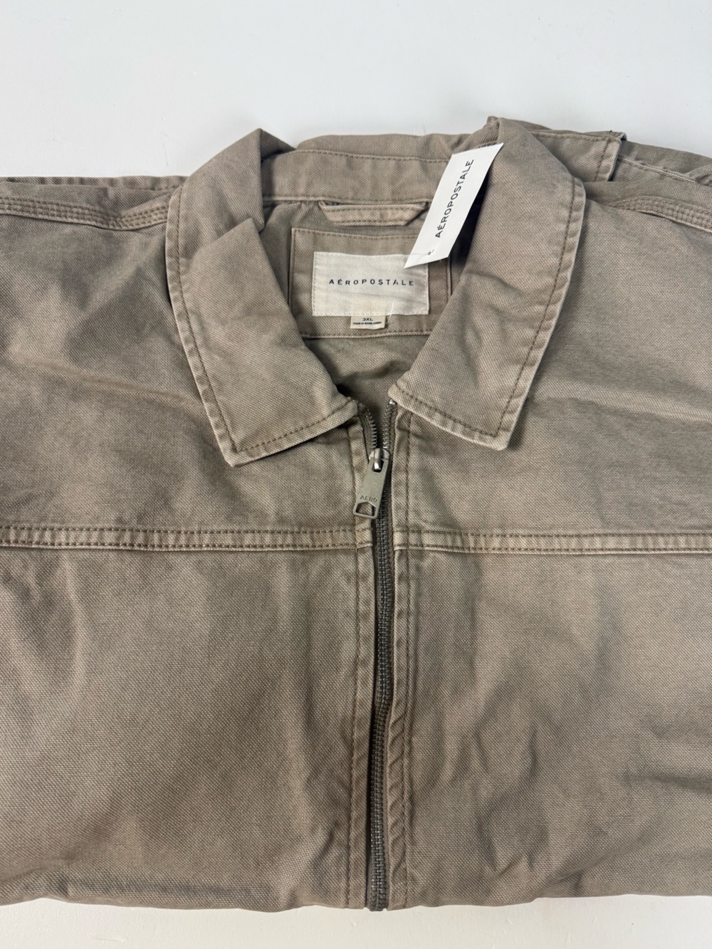 Aero Mechanics Jacket Unlined Cotton Canvas Aeropostale New NWT
